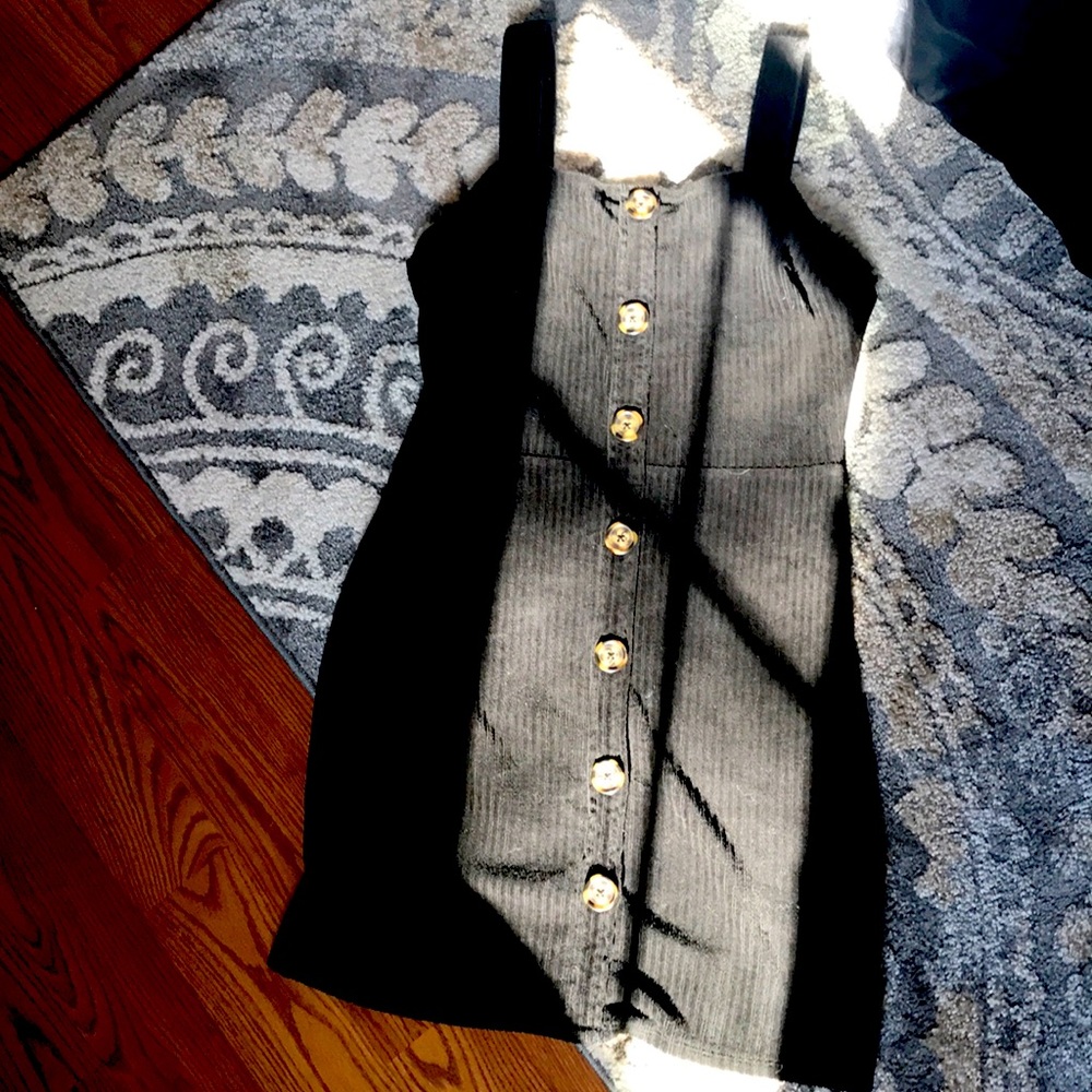 mini button down dress from walmart